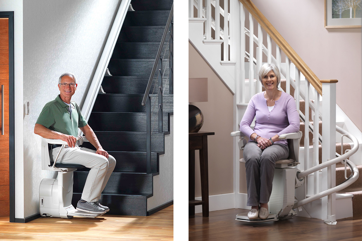 Different type of stannah stairlifts